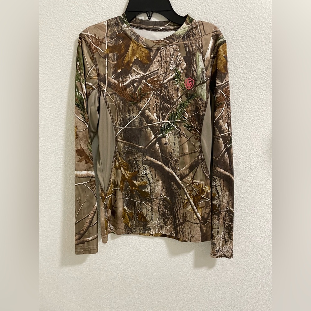 Game Winner Camouflage Long Sleeve Top